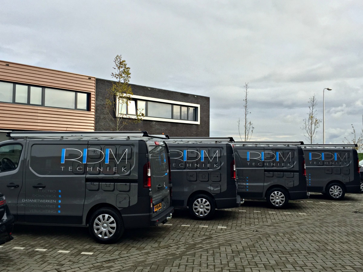 Bussen van RDM Techniek